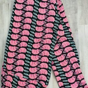 Rare! Pink raccoons lularoe leggings